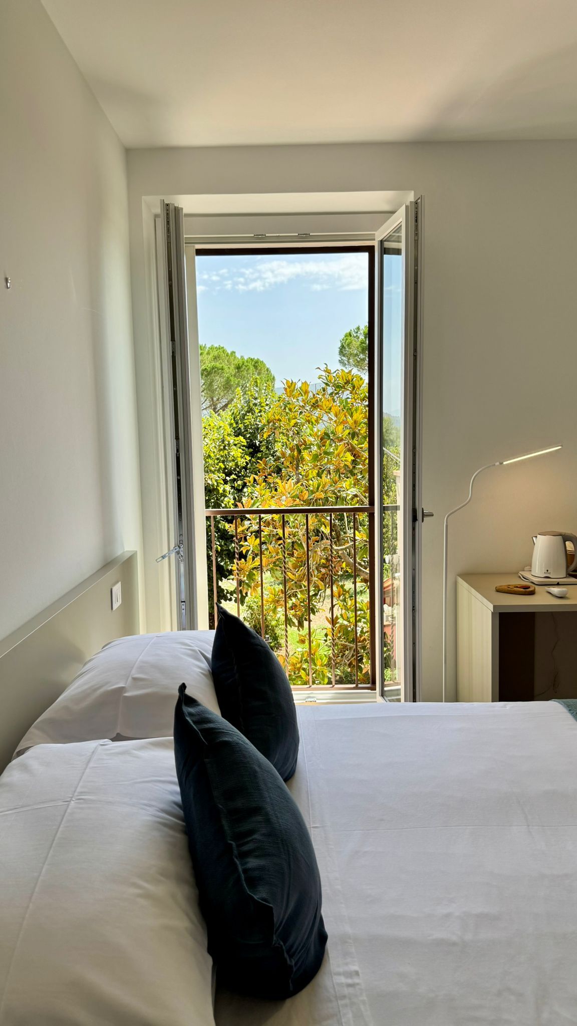 Habitación cuádruple, vista al jardín