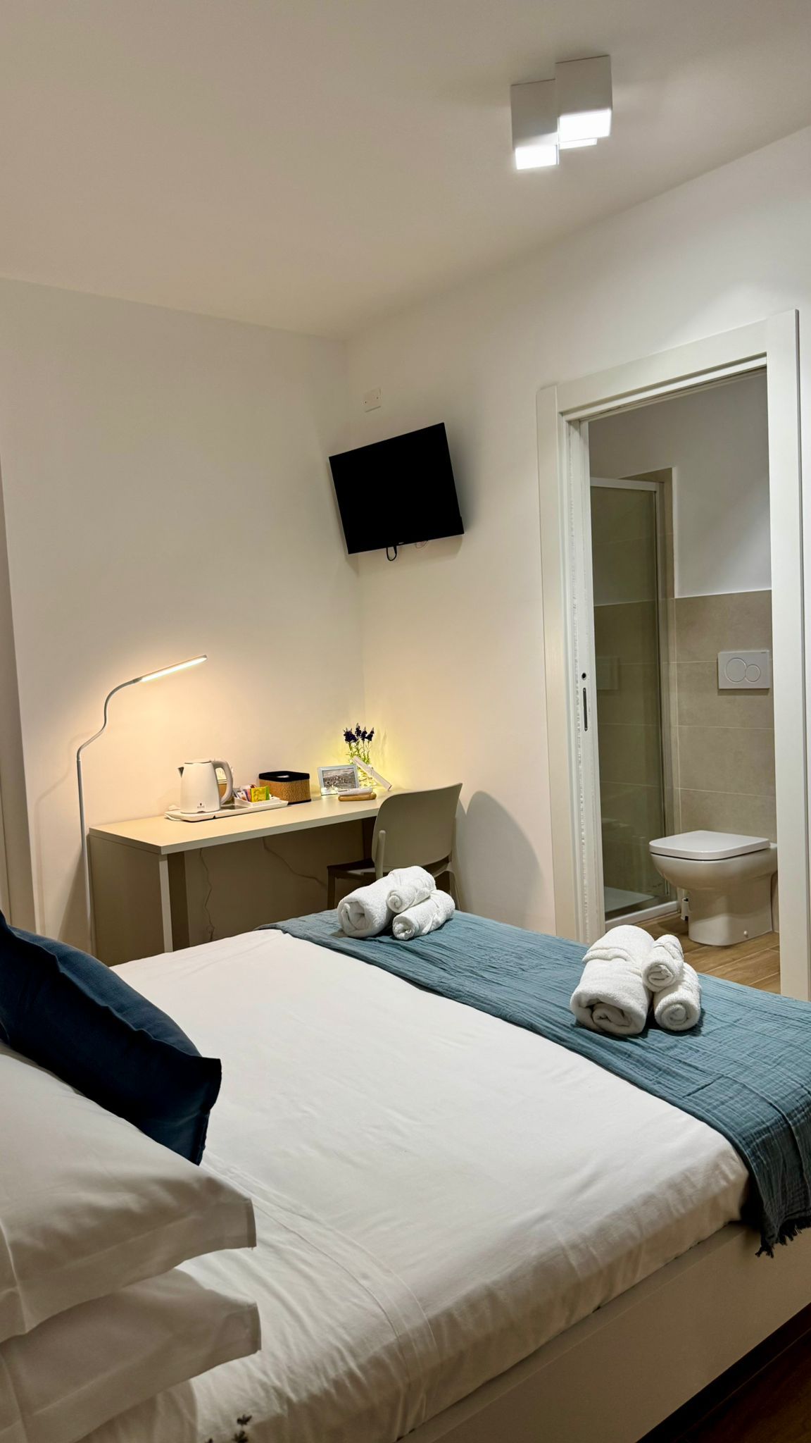 Habitación cuádruple, vista al jardín