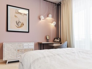 Iron/ironing board, free WiFi, bed sheets - Top-Floor Penthouse / Skyline Views / Steps from Old Town (Wrocław)