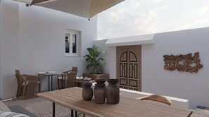 Outdoor dining - Filoxenia Cozy (Rhodes)