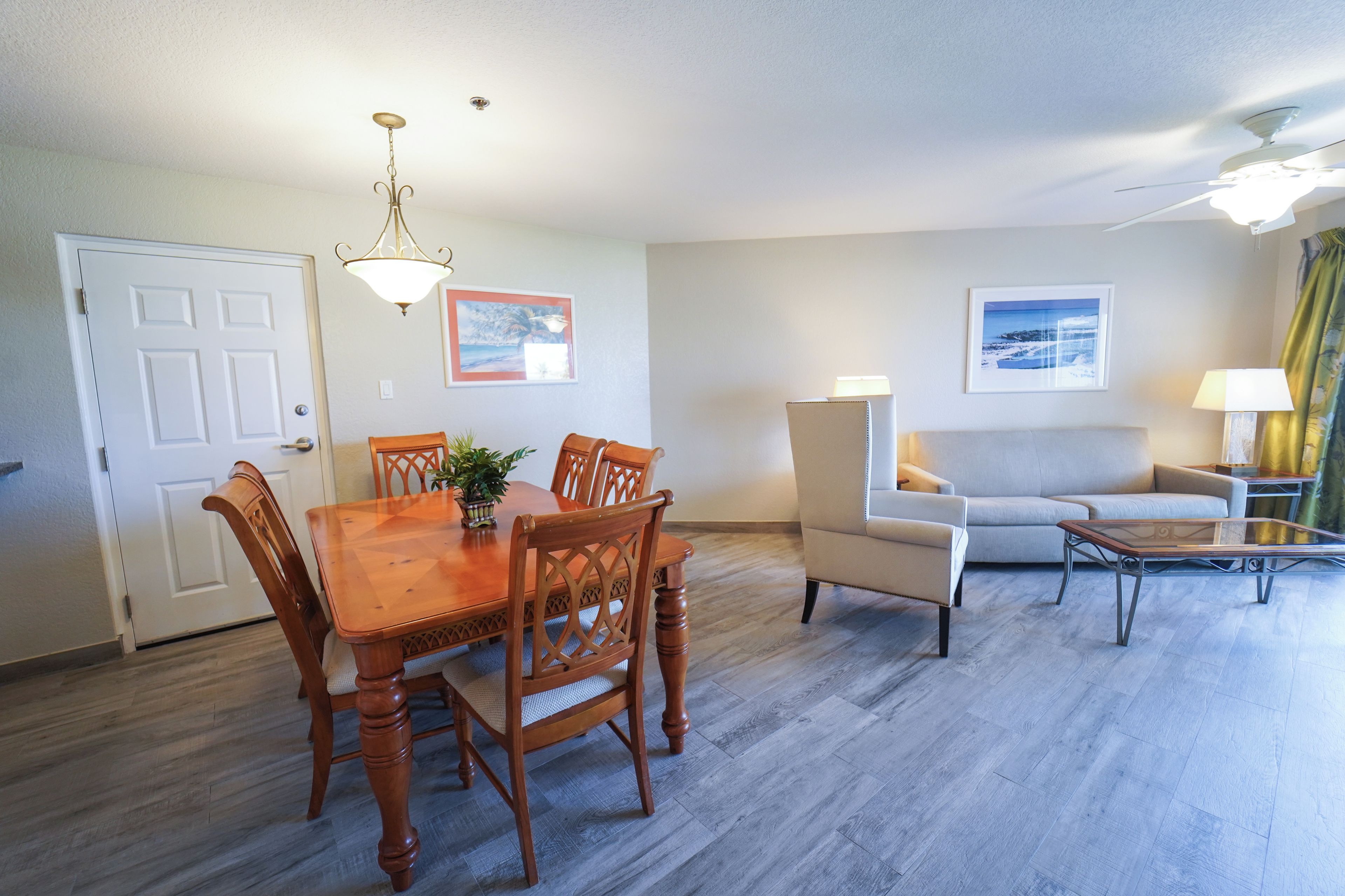 Stretch out in the spacious open-plan lounge after a full day