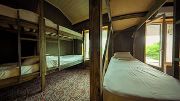 Shared Dormitory, Lake View | Iron/ironing board (on request), bed sheets
