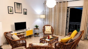 Living area - Sunset Beach Apartment (Flic-en-Flac)