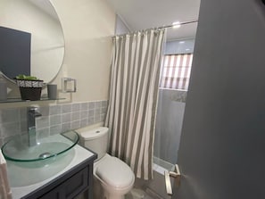 Hair dryer, towels, soap, toilet paper - Seavetri One - modern 3 bedroom apartment near serene beach (Douglas)
