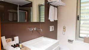 Bathroom - Ortunc Hotel Boutique Class (Ayvalik)