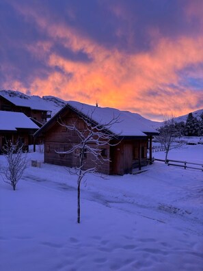 Exterior - Demi chalet avec vue sur les pistes (Dévoluy)