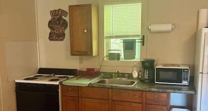 Cozy 1-Bedroom Cabin Located Near Greene-Sullivan State Forest with AC