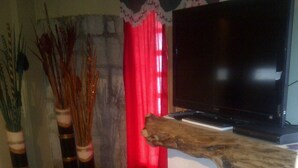 Living area - Hotel Cabanas Taramuri (Bocoyna)