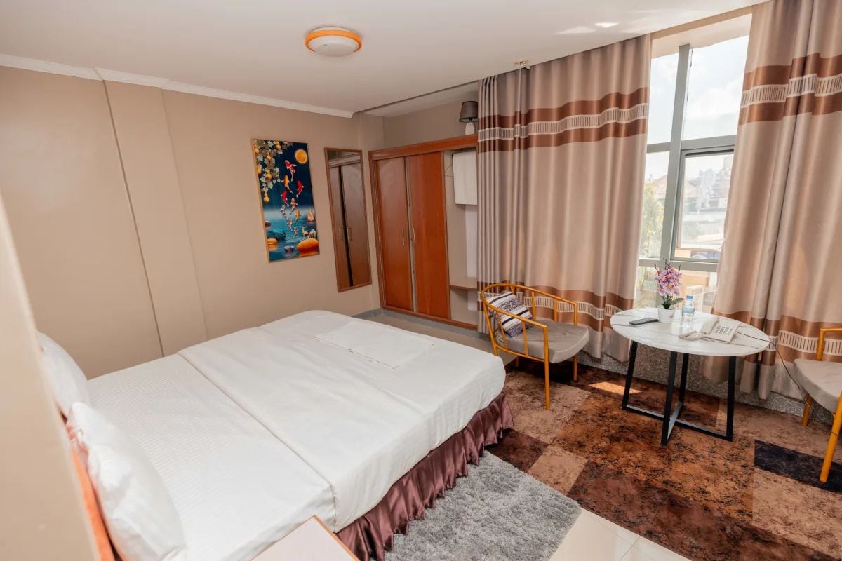 In-room safe, desk, iron/ironing board (on request), free WiFi
