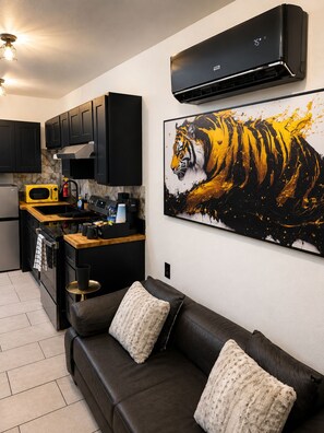 Unclassified image, 5 of 16, button - Container home 1 from LSU, with fire pit + patio, off street private parking (Baton Rouge)