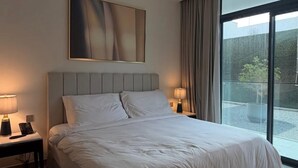 Room - Luxury 1-bedroom apartment in Marassi Elegant & comfortable stay (Muharraq)