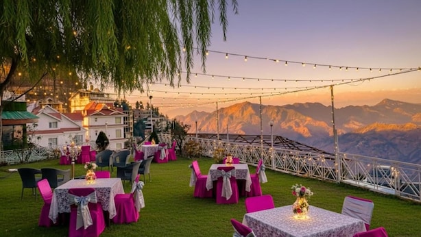 Outdoor dining - Galleu Hill Resorts (Theog)