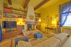 Living area - Villa Sabrina (San Gimignano)