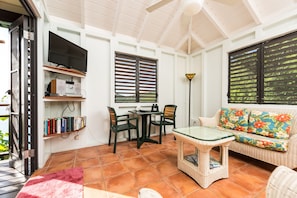 Living area - White Bay Villas (Jost Van Dyke)