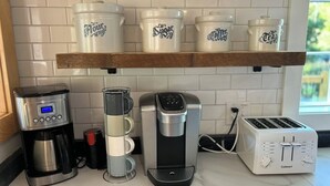 Kaffe och/eller kaffebryggare
