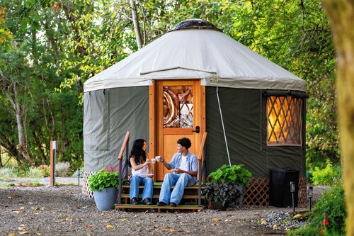 Luxury Farm Glamping: Feed the Horses, Meet the Animals & Enjoy Farm Life