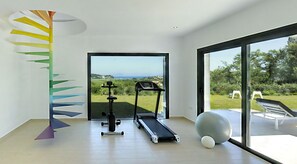 Fitness facility - Luxury Villa Eve (Corfu)