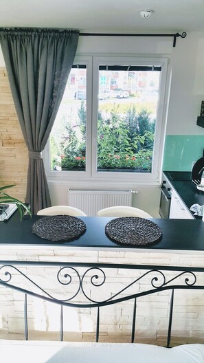 Private kitchen - Bastien Studio Near Airport (Prague)