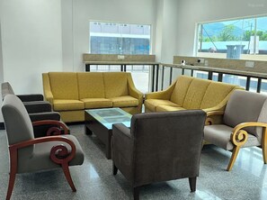 Sala de estar en el lobby