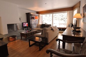 Living area - La Villa Emeline - Wohnung Emilie (Zermatt)