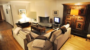 Living area - La Villa Emeline - Wohnung Emilie (Zermatt)