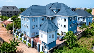 Fassade der Unterkunft
