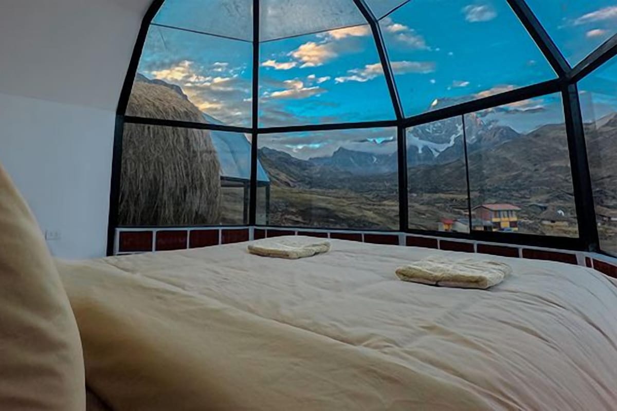 Quarto casal, vista para a montanha | Wi-Fi de cortesia