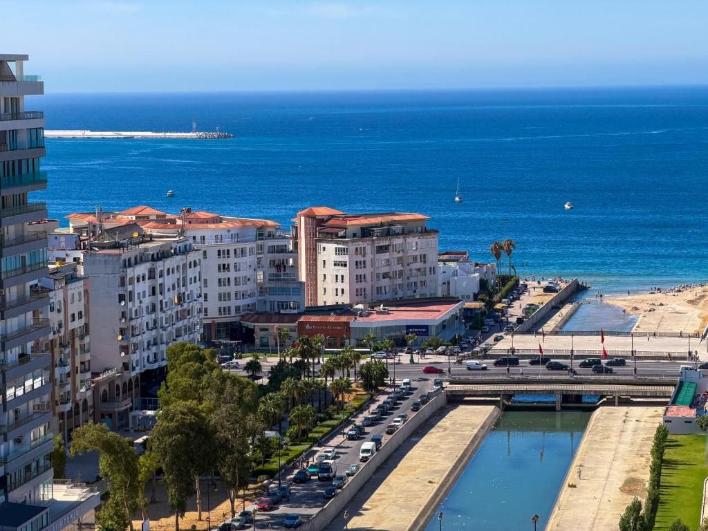 منظر من الجو على ارتفاع عالٍ