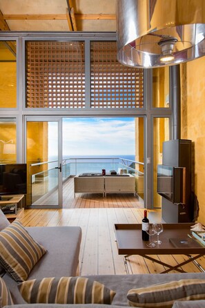 Living area - Ravdoucha Epavlis - Villa Athina (Platanias)