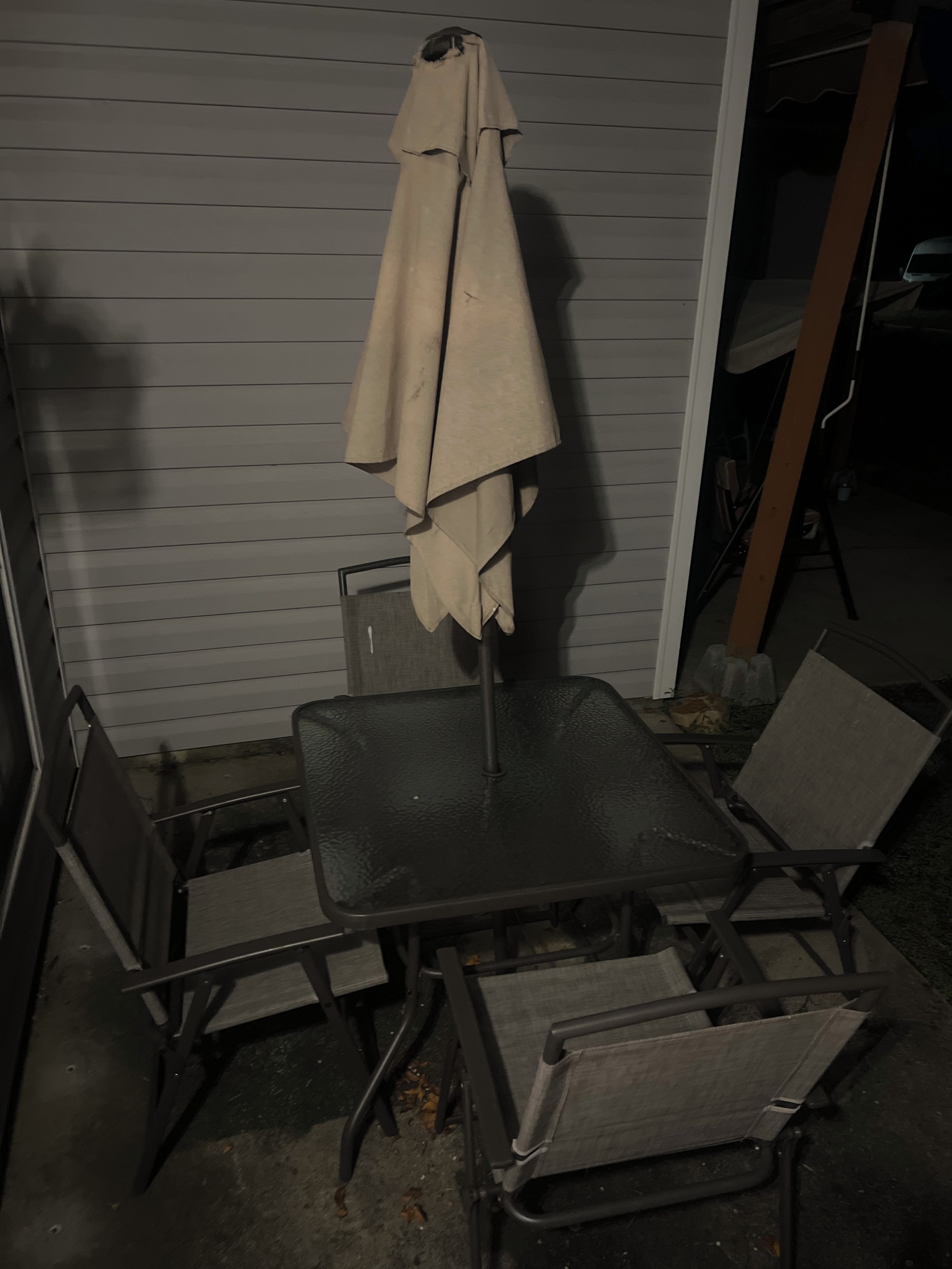 Restauration en plein air