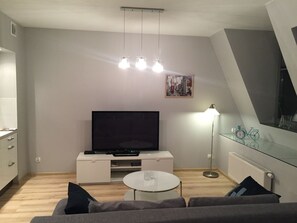 Living area - Super-apartamenty City Center (Poznań)