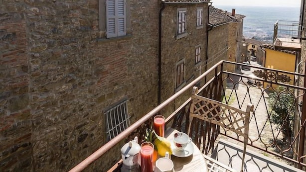 Outdoor dining - Casa San Michelangelo (Cortona)