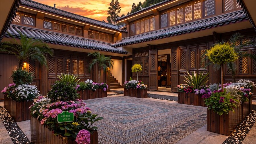 The Timber Courtyard - Lijiang Old Town - A Preserved Heritage Residence near Mufu Palace