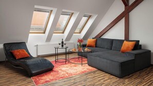 Living area - Old Town Apartment Spilberk (Brno)