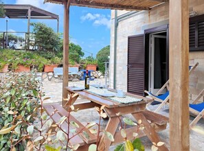 Outdoor dining - Residence le Dune San Vincenzo (San Vincenzo)