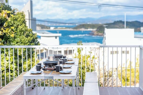 Unclassified image, 1 of 63, button - White Beach House (Shirahama)