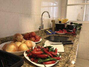 Private kitchen - Apartamento Edifício Central (Balneário Camboriú)