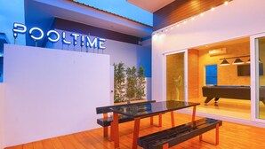 Outdoor dining - Pooltime Villa (Hua Hin)