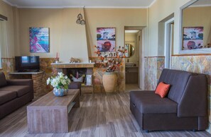 Living area - Laura Beach House (Zakynthos)