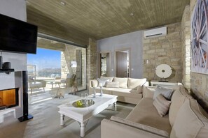 Living area - Kouros & Kori Villas (Faistos)
