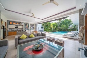Living area - Villa Sawah (Seminyak)