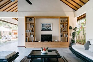 Living area - Villa Lotus (Lembongan Island)