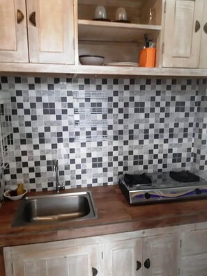 Private kitchen - Uma Chaming Villas & Gym (Payangan)
