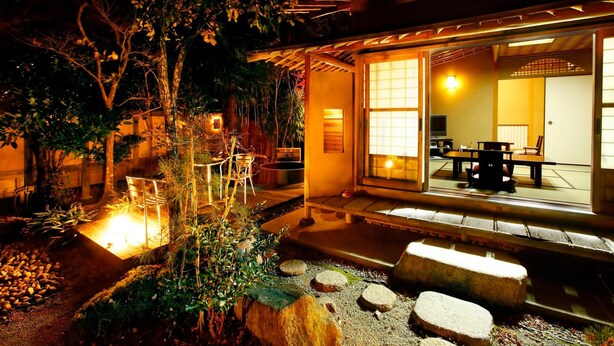 Outdoor dining - Takechiyo Kirishima Bettei (Kirishima)