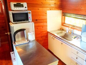 Private kitchen - Private Beach House (Motobu)