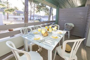Outdoor dining - Bleu Ocean Moliets (Moliets-et-Maa)