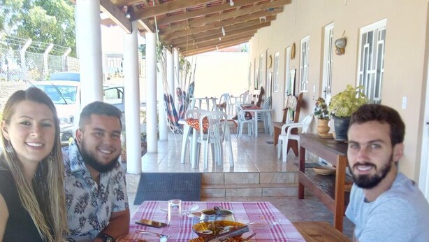 Outdoor dining - Rest. e Pousada Fabiao II (Itacarambi)