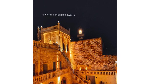 Outdoor dining - Kasri Mezopotamya Otel (Midyat)