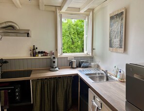 Private kitchen - Charming Cave Apartment on the River side (Saintes)