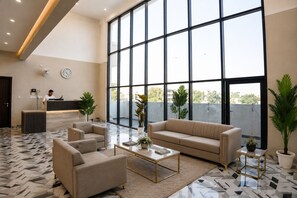 Lobby sitting area - Xenious Elite Inn (Greater Noida)